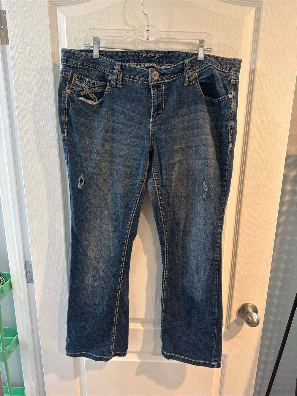 Amethyst Jeans Women’s Dark Blue Boot Cut Jeans